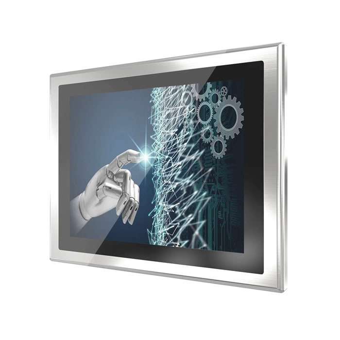 12.1 inch IP69K Stainless Steel Touchscreen Panel PC